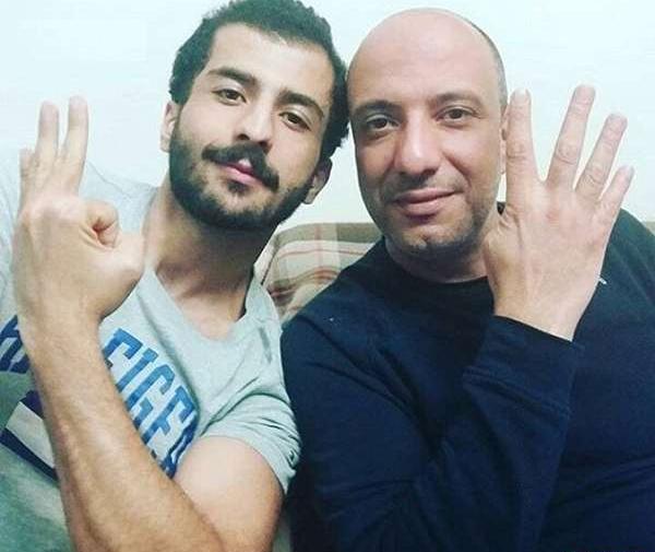 عکس امیر جعفری با همسرش