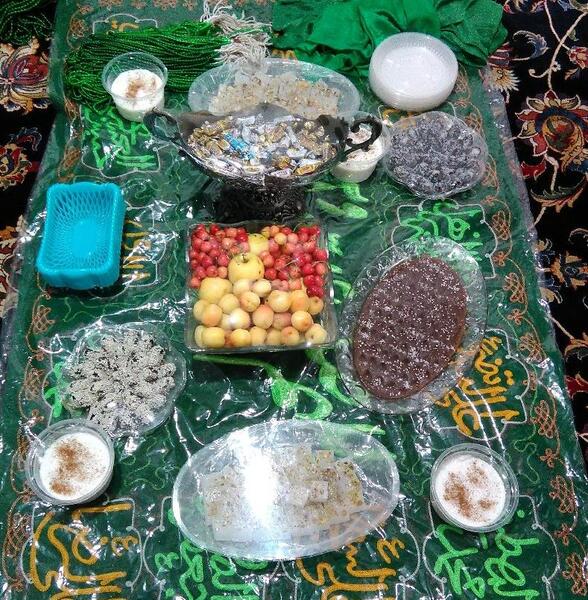 عکس سفره صلوات