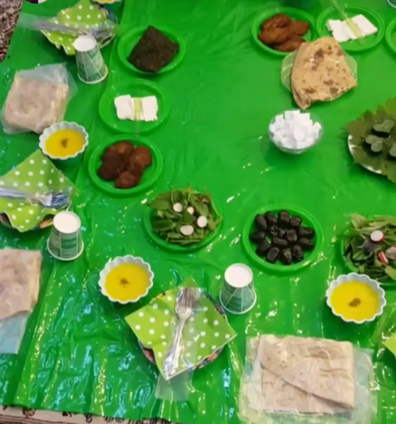 عکس سفره صلوات