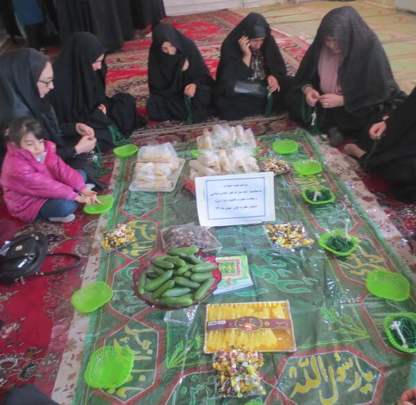 عکس سفره صلوات