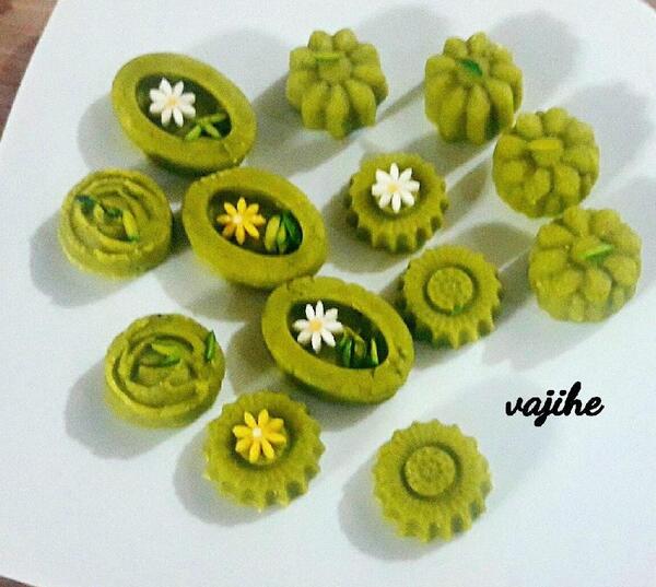 عکس حلوا پسته
