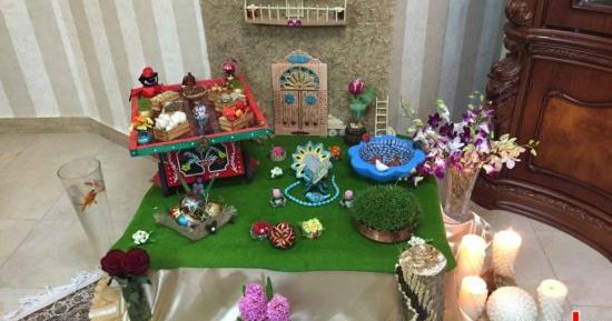 عکس سفره هفت سین شاهنشاهی