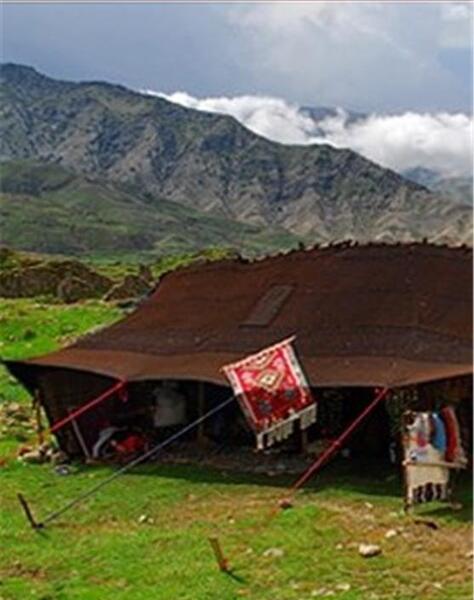 عکس سیاه چادر بختیاری