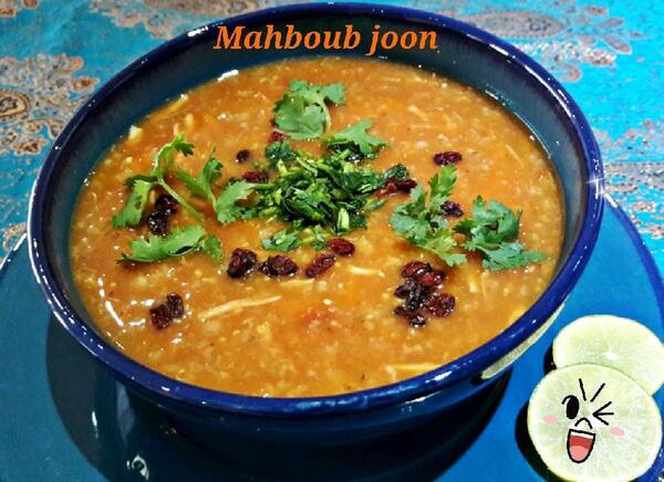 عکس طرز تهیه سوپ جو پرک
