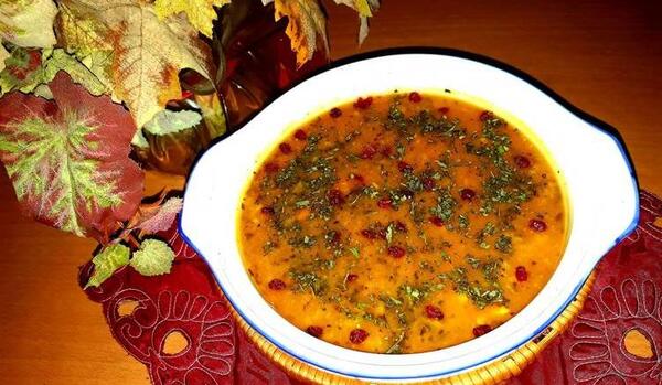 عکس طرز تهیه سوپ جو پرک