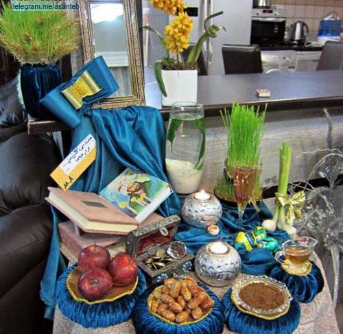 عکس سفره هفت سین واضح