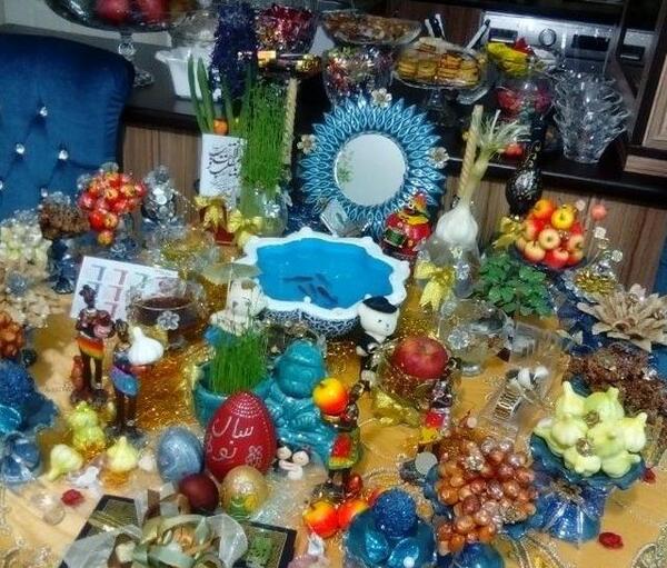 عکس سفره هفت سین واضح