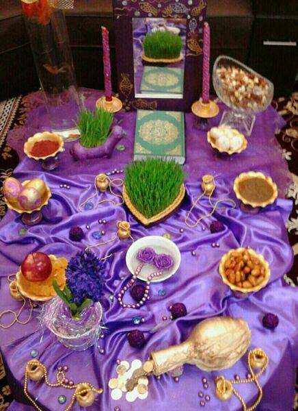 عکس سفره هفت سین واضح