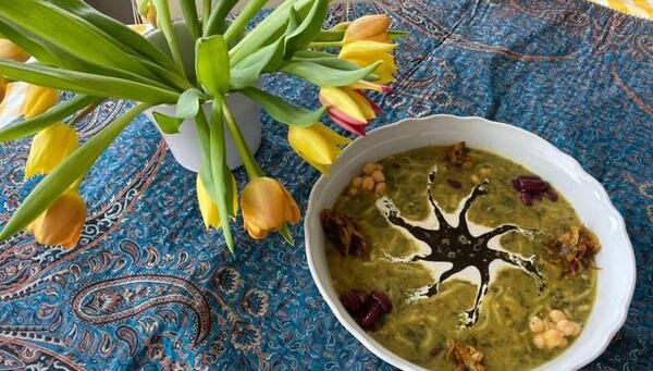 عکس آش رشته چهارشنبه سوری