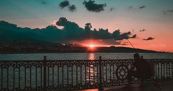 عکس عاشقانه طلوع خورشید