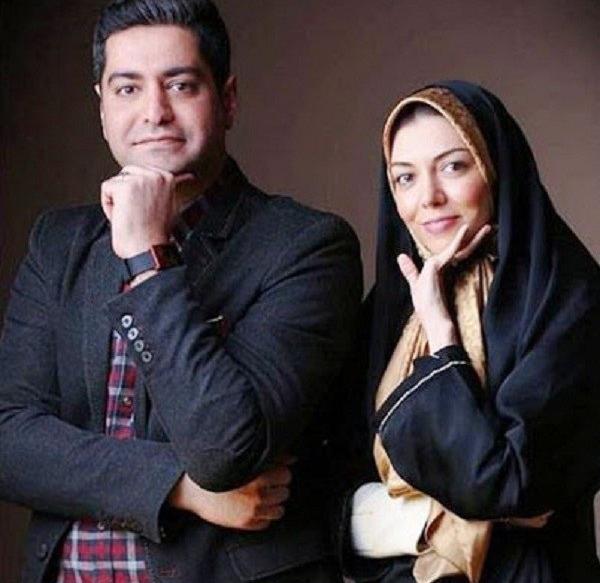 عکس آزاده نامداری و شوهرش