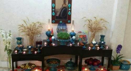 عکس سفره هفت سین موش