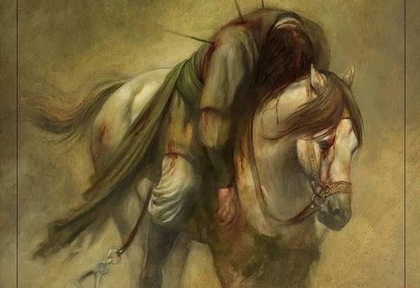 عکس اسب امام حسین نقاشی