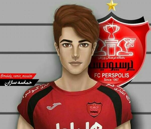 عکس پروفایل پسرانه پرسپولیس