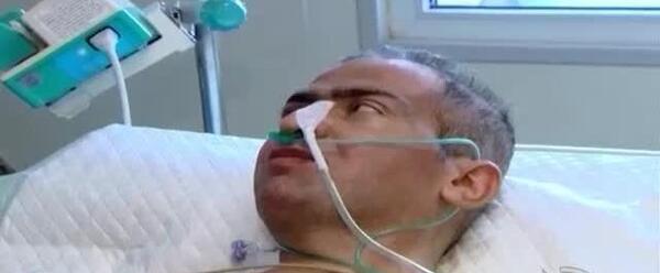 عکس بیت الله عباسپور لحظه مرگ