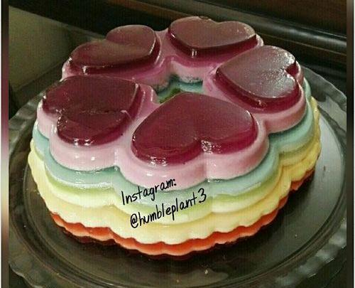 عکس ژله تولد دخترانه