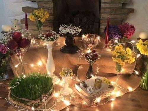 عکس از سفره هفت سین ۹۹