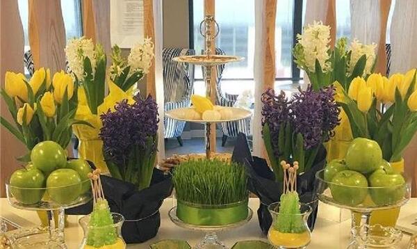 عکس از سفره هفت سین ۹۹