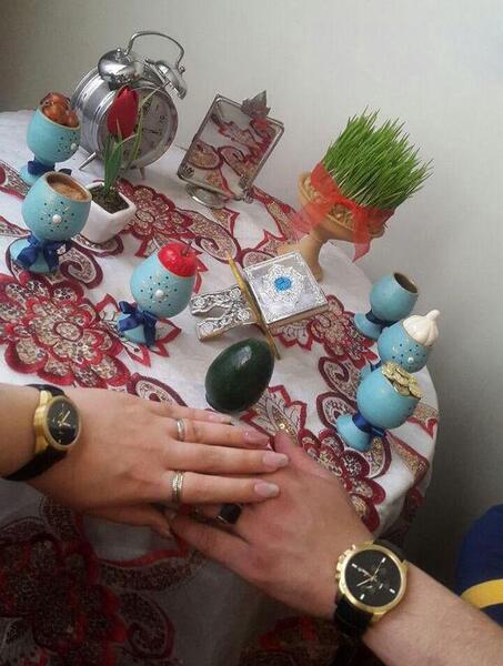 عکس از سفره هفت سین ۹۹