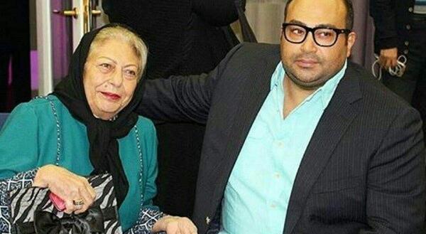 عکس جدید ثریا قاسمی و پسرش