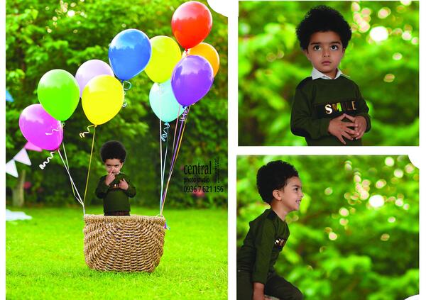 عکس تولد فضای باز