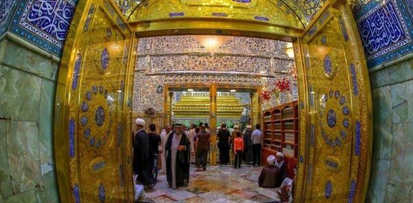 عکس ضریح امام علی