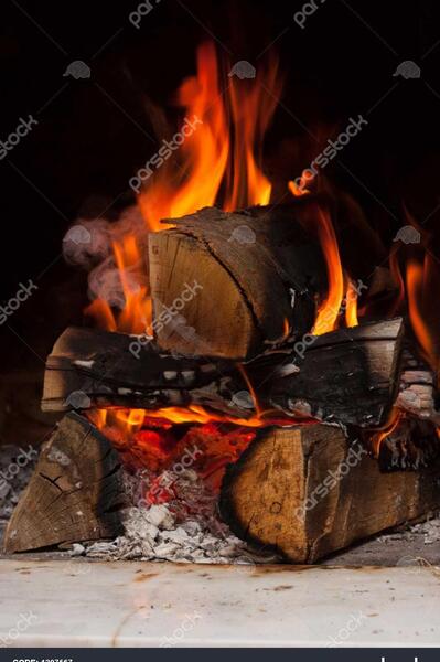 عکس اتش و هیزم