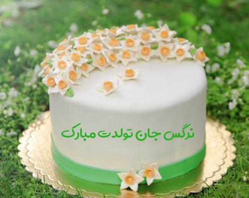 عکس تولدت مبارک نرگس جان