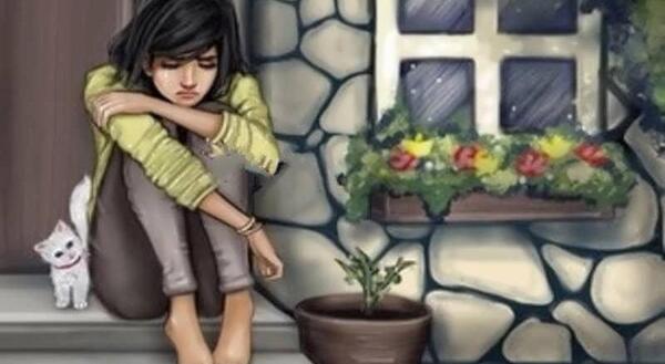 عکس تنهایی کارتونی