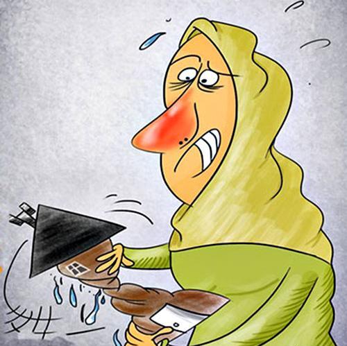عکس جالب خانه تکانی