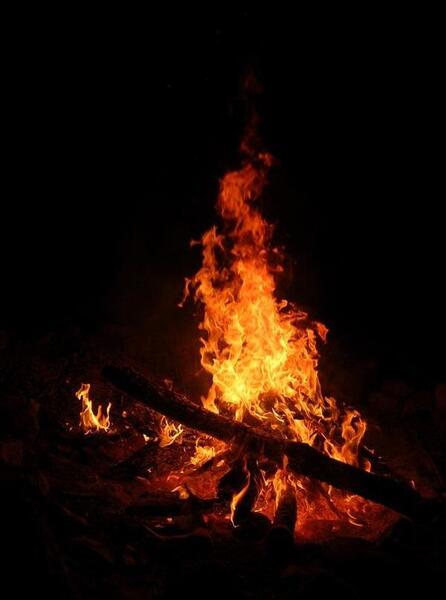 عکس شعله ی آتش