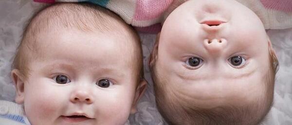 عکس بچه صورتی