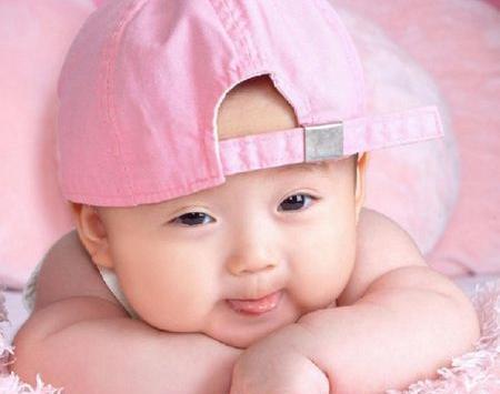عکس بچه صورتی
